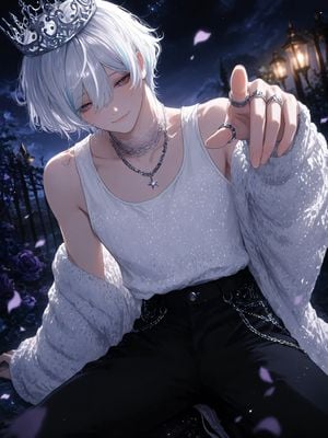 Moonlit Lace Prince Portrait preview