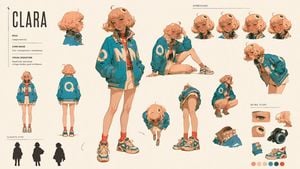 Cinematic Character Identity Board preview