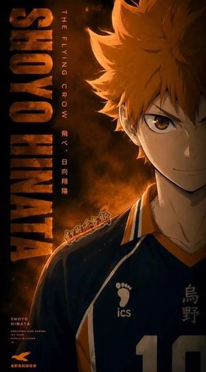 Cinematic Sports Anime Character Poster preview