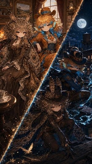 Superhero Era Transformation Split Portrait preview