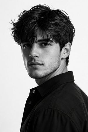 Monochrome Fashion Editorial Portrait preview
