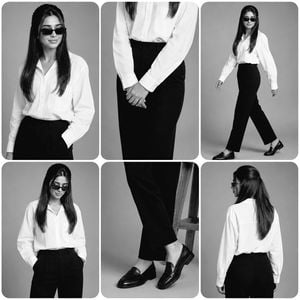 Premium Monochrome Fashion Editorial Collage preview