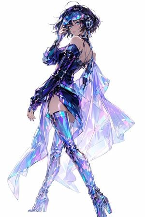 Holographic Cyberpop Idol preview