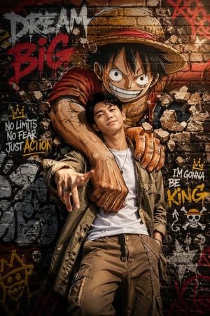 Graffiti Illusion Cinematic Poster preview