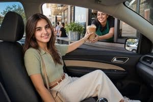 Sunny Drive-Thru Iced Coffee Portrait preview