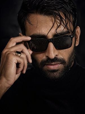 Cinematic Wet Skin Male Portrait preview