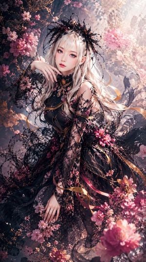 Gothic Blossom Anime Portrait preview