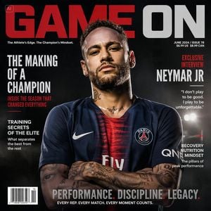 Premium Sports Magazine Cover preview