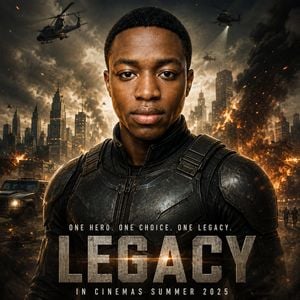 Cinematic Hero Movie Poster preview