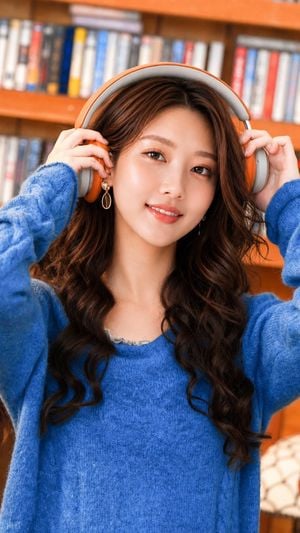 Cozy Library Portrait Photography preview