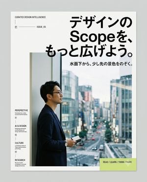 Japanese Design Magazine Poster preview