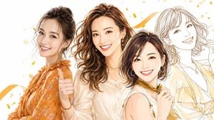 Celebratory Four-Woman Fashion Portrait preview