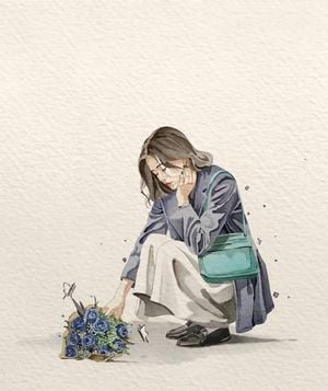 Minimalist Watercolor Lifestyle Illustration preview