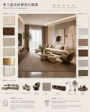 Milano Soft Luxe Living Board preview