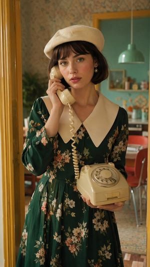 1970s Vogue Telephone Portrait preview