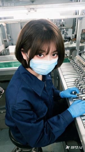 Realistic Factory Technician Portrait preview