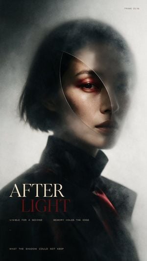 After Light Cinematic Portrait Poster preview