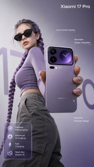 Futuristic Smartphone Product Advertisement preview