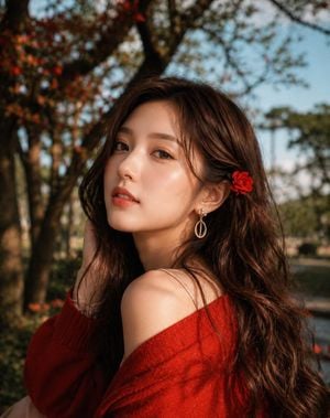 Golden Hour East Asian Woman Portrait preview
