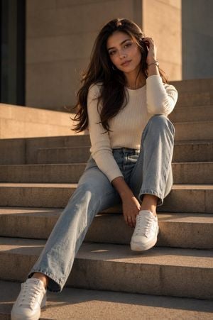 Golden Hour Architectural Portrait preview