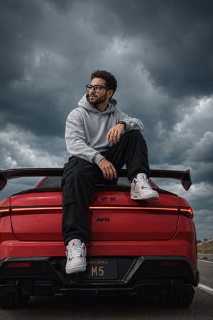 BMW M5 Automotive Fashion Photography preview