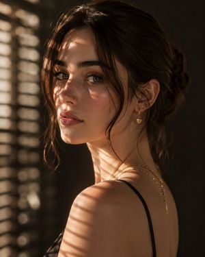 Realistic Fashion Portrait of a Young Woman preview