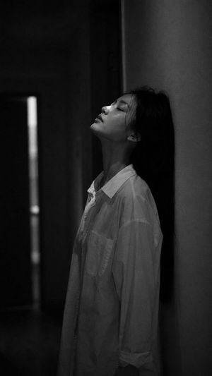 Low-Key B&W Apartment Portrait preview