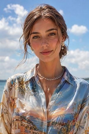 Luxury Fashion Editorial Summer Portrait preview
