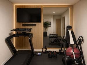 Modern Home Gym Wall Makeover preview