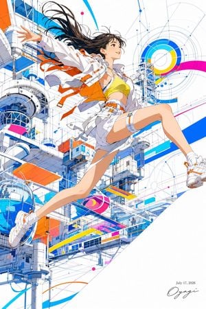 Futuristic Anime Leap preview