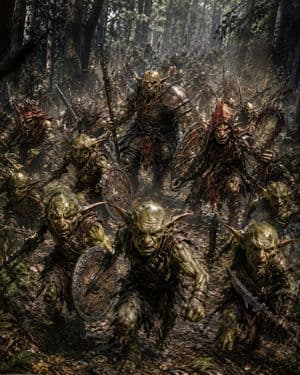 Goblin Stampede Forest Charge preview
