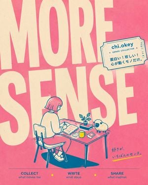 Retro More Sense Poster preview