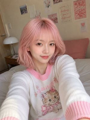 Ultra Realistic Korean Style Smartphone Selfie preview