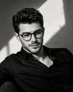 Cinematic Black-and-White Male Portraits preview
