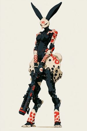 Female Rabbit Mechanoid Concept preview