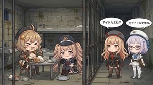 Chibi Prison Meal Comic preview