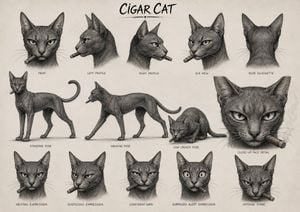 Cigar Cat Character Sheet preview