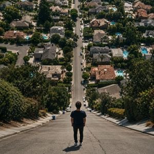 Surreal Vertical Street Vertigo preview