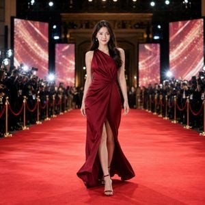 Burgundy Red Carpet Movie Star preview