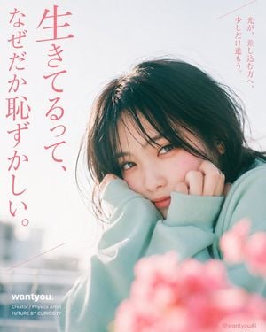 Soft Japanese Portrait Poster preview