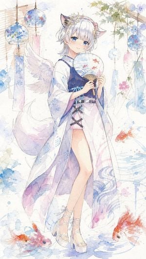 Wa-Fu Watercolor Avatar Girl preview