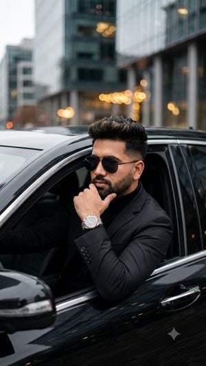 Luxury Sedan Cinematic Portrait preview