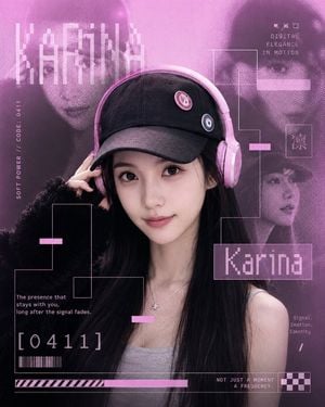 Magenta Cyber Idol Poster preview
