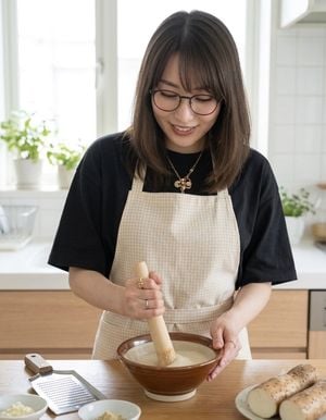 Kitchen Scene Grating Tororo preview