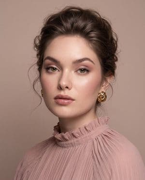 Vintage Coquette Beauty Portrait preview