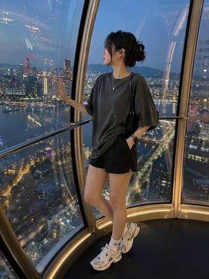 Candid Luxury Ferris Wheel Portrait preview