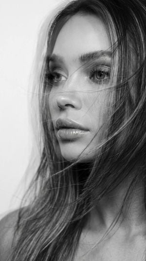 Cinematic B&W Double Exposure Portrait preview