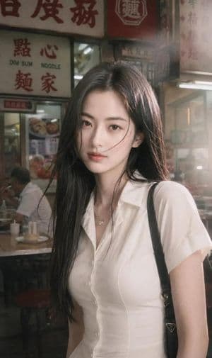 Hong Kong Street Style Fashion Portrait preview