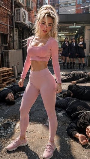 Aria Monroe Urban Action Scene preview