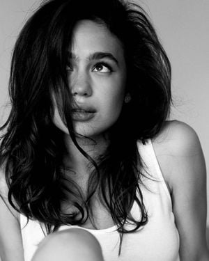 Editorial Black and White Fashion Portrait preview